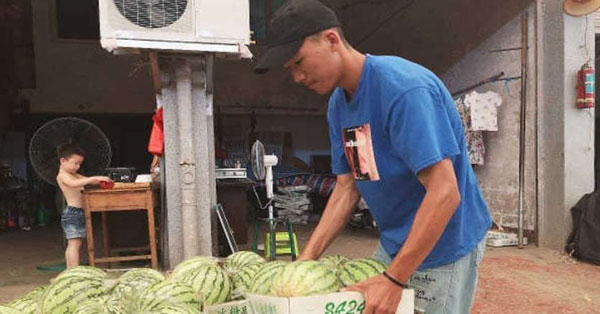 Student-Works-Hard-and-Sells-Watermelon-for-His-Tuition-Fees
