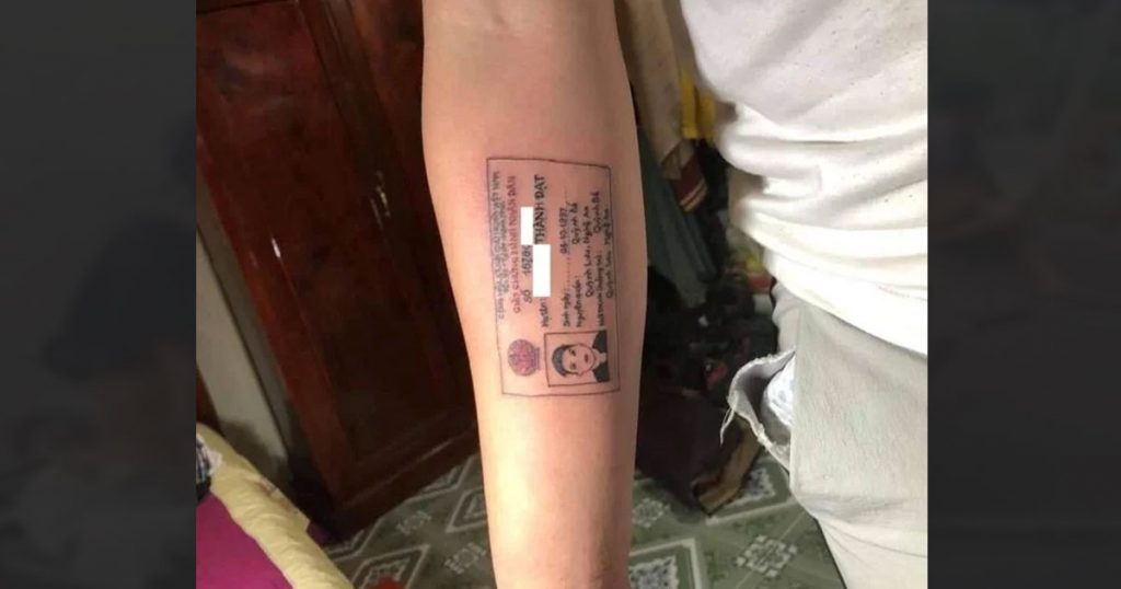 Take-it-From-the-Expert-Guy-from-Vietnam-Chose-a-Tattoo-with-His-ID-Card-as-the-Design-0